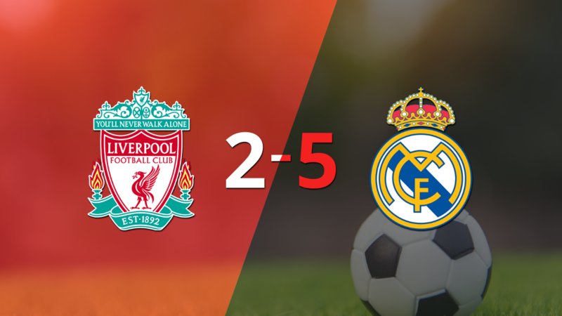 Real Madrid golea y se ilusiona con la clasificación