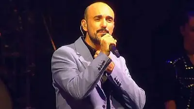 Abel Pintos emocionado Abel Pintos emocionado