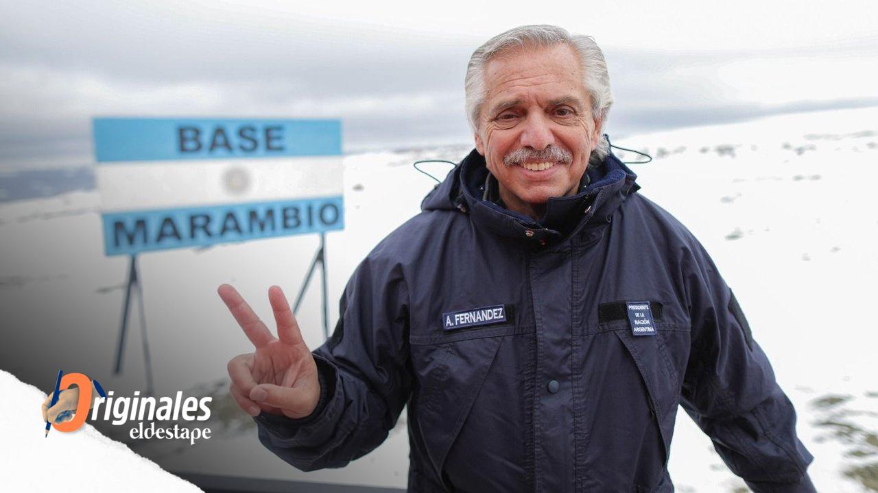 Elecciones 2023: Alberto posó de candidato en la Antártida y redobló el clamor K por Cristina