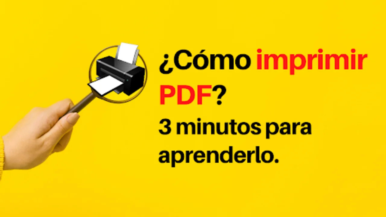 ¿Cómo imprimir PDF? 3 minutos para aprender 2 métodos