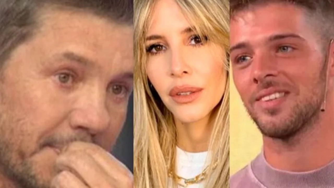 Marcelo Tinelli. Guillermina Valdès. Santiago Maratea
