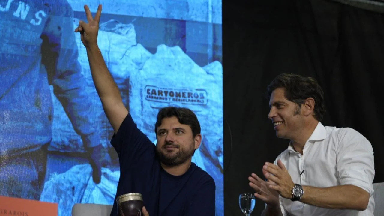 Elecciones 2023: junto a Kicillof, Grabois anunció su precandidatura a Presidente