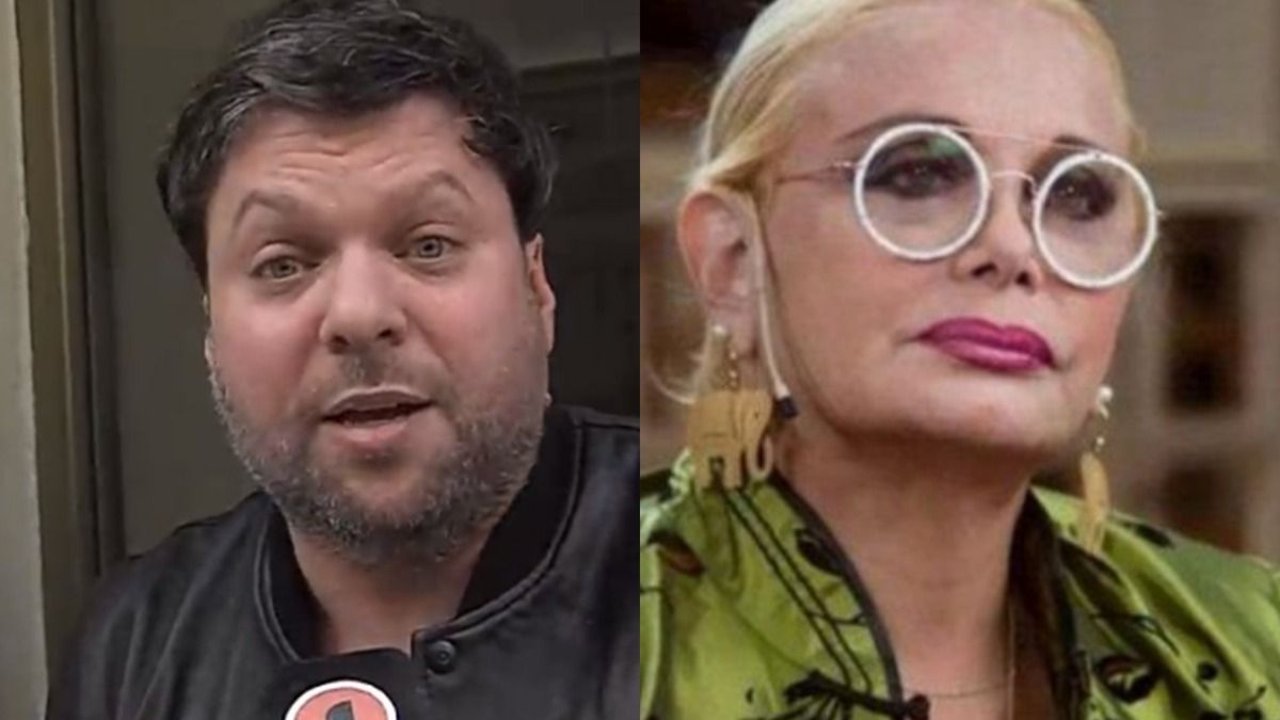 Guido Kaczka y Carmen Barbiero peleados en Los 8 Escalones 