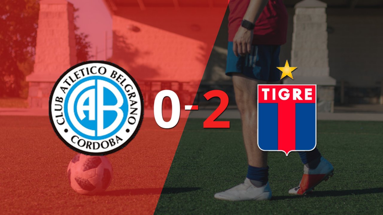 Con dos goles de Mateo Retegui, Tigre venció a Belgrano