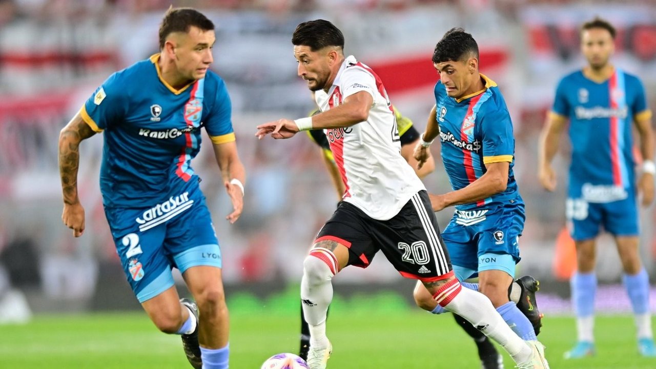River ganaba, pero Arsenal se lo dio vuelta en el Monumental