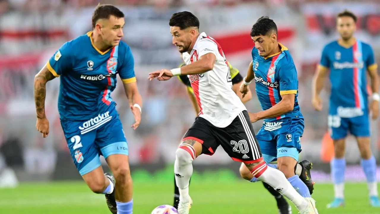 River ganaba, pero Arsenal se lo dio vuelta en el Monumental