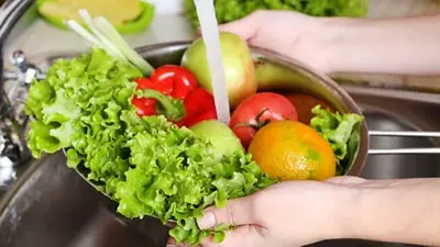 Frutas y verduras limpias Frutas y verduras limpias