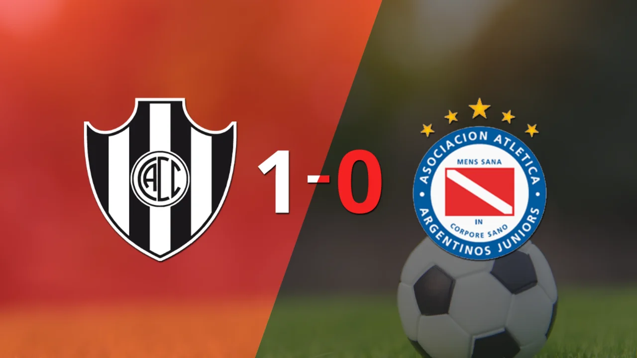 Central Córdoba (SE) venció por la mínima a Argentinos Juniors