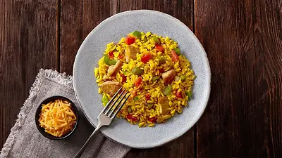 Arroz con vegetales Arroz con vegetales