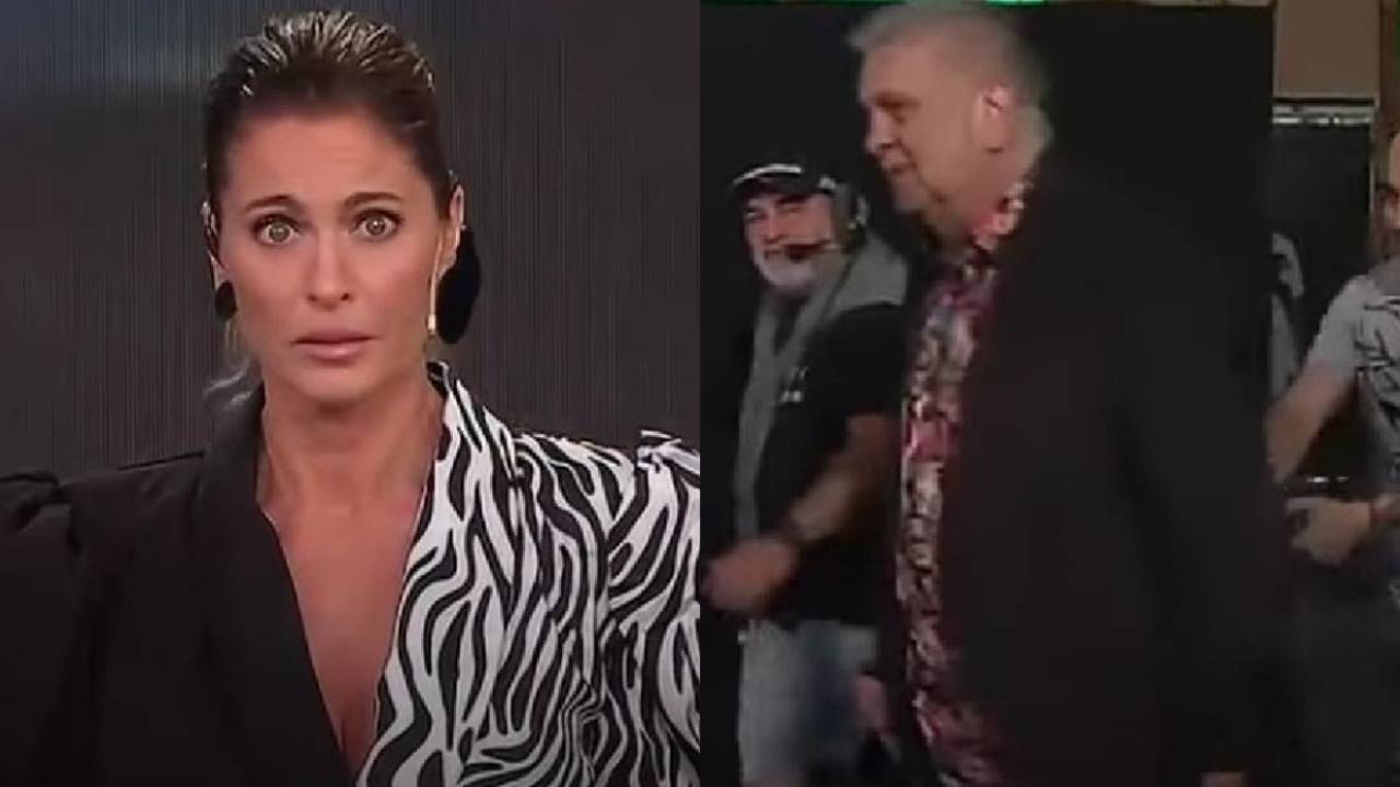 Luis Ventura se fue en vivo del estudio de América TV 