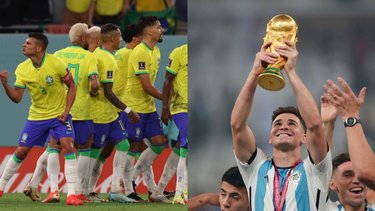 Una figura de Brasil se indignó con Julián Álvarez: "Una broma"