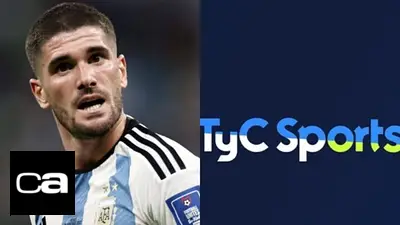 Rodrigo De Paul, televisión, TyC Sports, deportes, Selección Argentina, fútbol, deportes Rodrigo De Paul, televisión, TyC Sports, deportes, Selección Argentina, fútbol, deportes