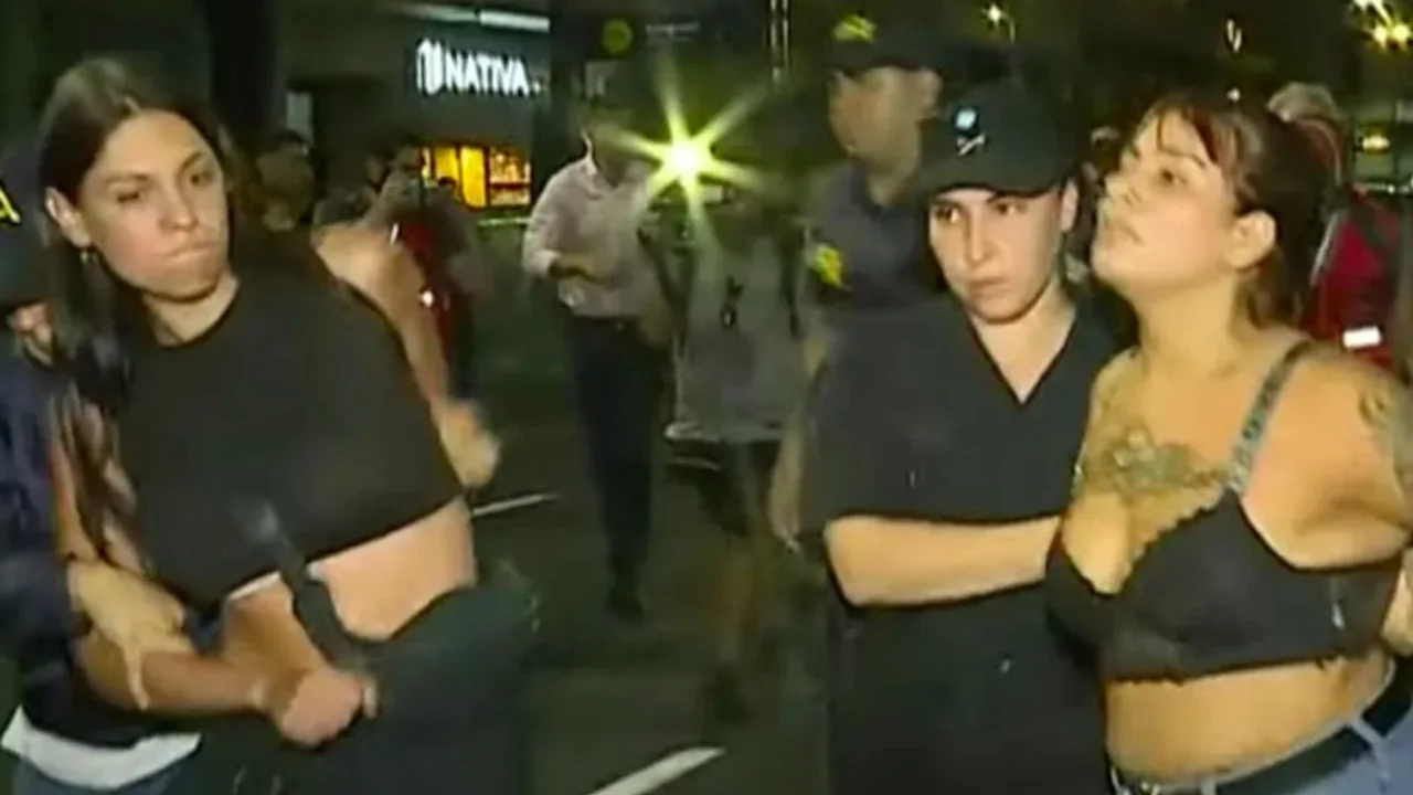 Liberaron a las cuatro mujeres detenidas en el Congreso