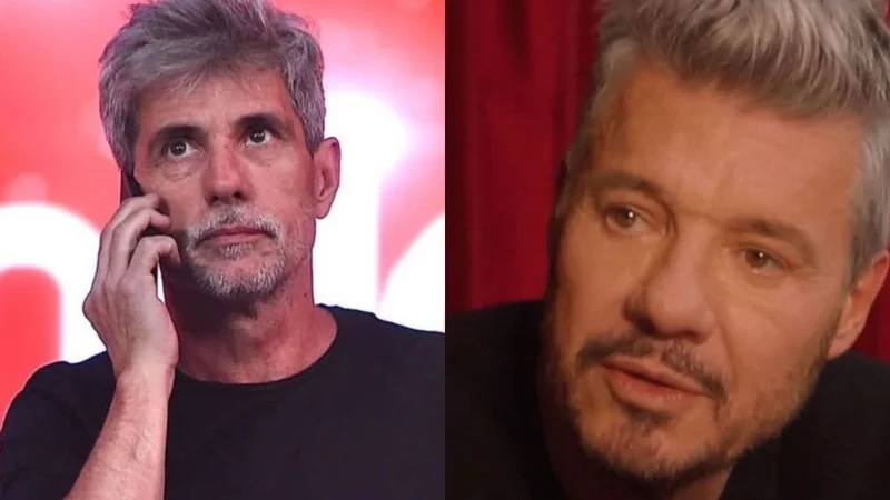 El Chato Prada y Marcelo Tinelli