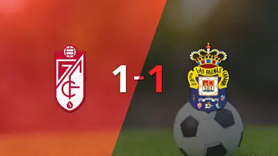 Empate a uno entre Granada y UD Las Palmas Empate a uno entre Granada y UD Las Palmas