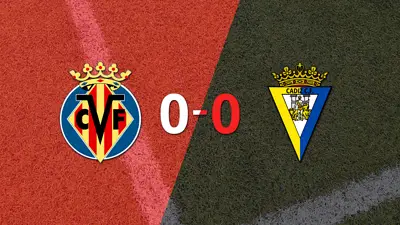 Villarreal y Cádiz no se sacaron ventaja y terminaron sin goles Villarreal y Cádiz no se sacaron ventaja y terminaron sin goles