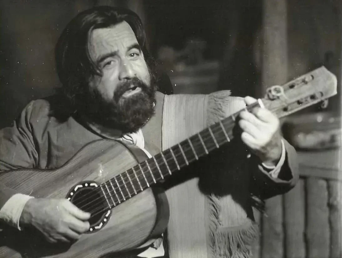 El cantante y compositor Horacio Guarany fue uno de los más grandes artistas de la historia de la música argentina 