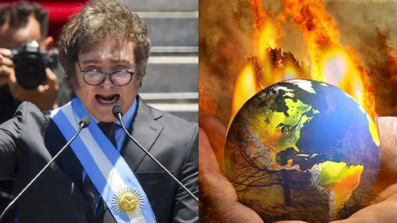 Javier Milei y el cambio climático