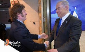 Milei llega a Israel mientras Gaza se sume en el hambre y la desesperación | Gira presidencial