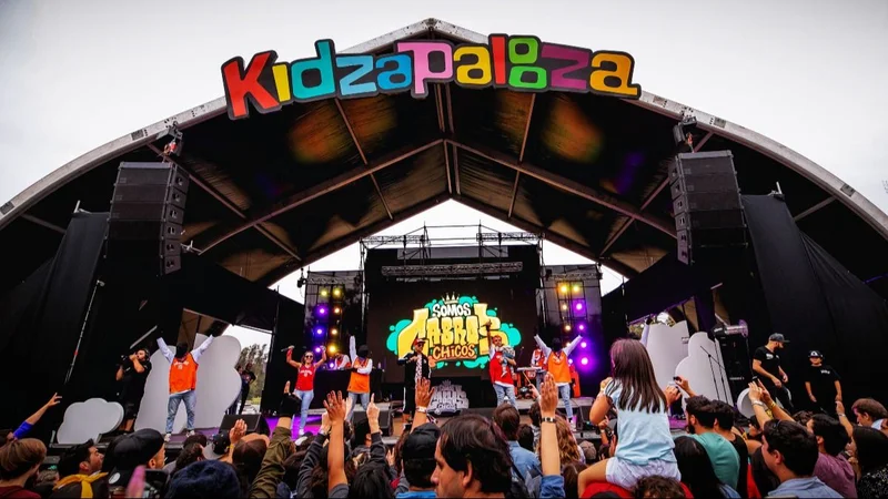 El evento kidzapalooza es uno de los más esperados por los más chicos 