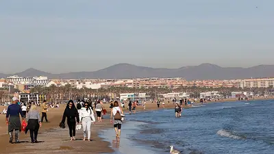 arena, playa, gente arena, playa, gente