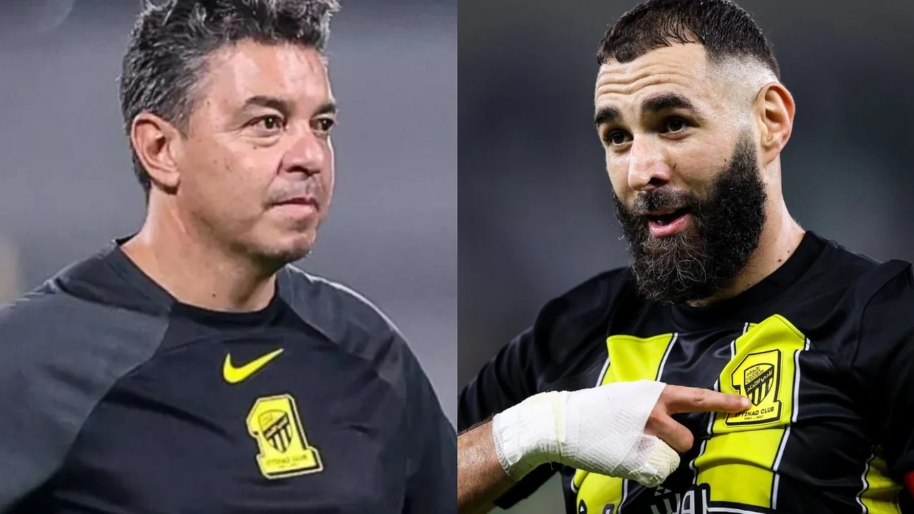 Marcelo Gallardo, Karim Benzema, Al-Ittihad.