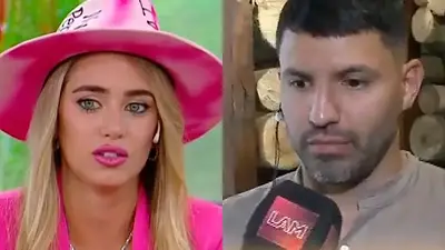 Sabrina Cortez y Sergio Agüero Sabrina Cortez y Sergio Agüero