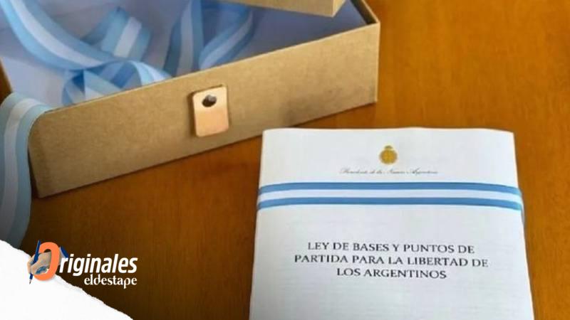 Ley Bases Ley ómnibus Milei
