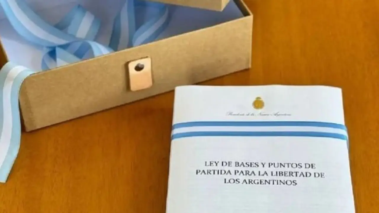Ley Bases Ley ómnibus Milei