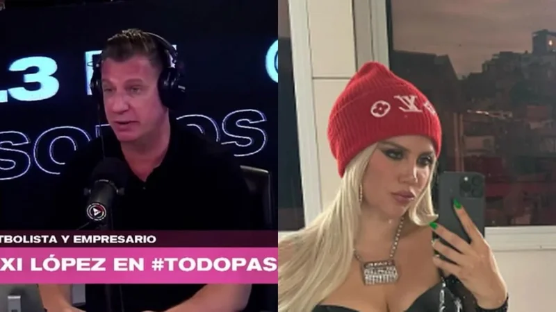 Maxi López y Wanda Nara