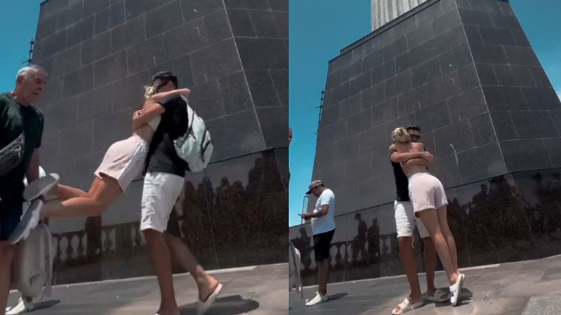 Quisieron vivir un momento romántico en Río de Janeiro pero todo terminó mal.