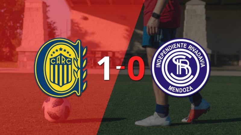 Independiente Riv. (M) no pudo con Rosario Central y cayó 1-0