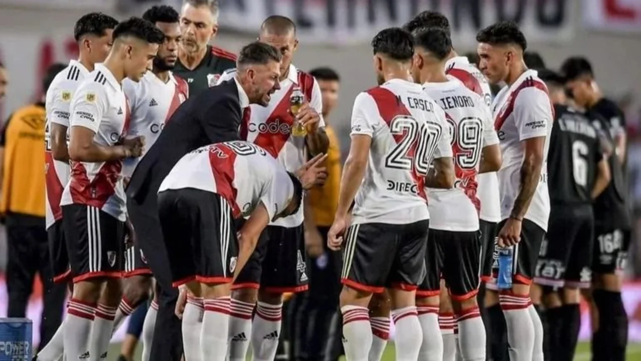 Selección Argentina Sub-23, River Plate, Pablo Solari, Martín Demichelis. 
