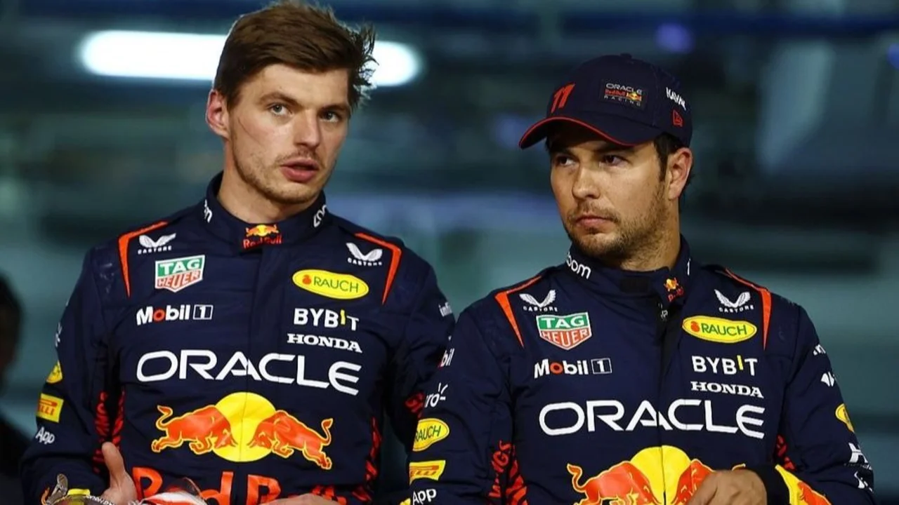 Fórmula 1, Red Bull, Alex Albon, Sergio Checo Pérez, Max Verstappen.
