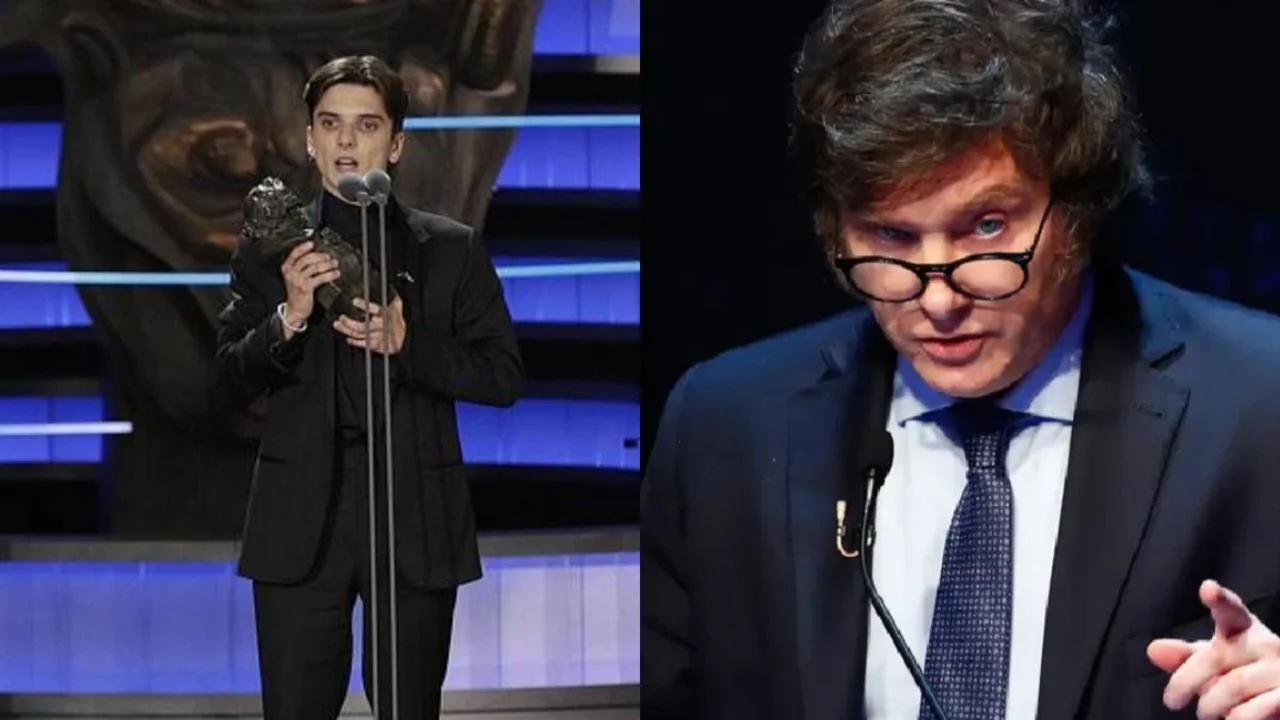 Matías Recalt ganó actor revelación en los Premios Goya y le dedicó un mensaje a Javier Milei