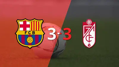 Los dos goles de Lamine Yamal no evitaron el empate entre Barcelona y Granada Los dos goles de Lamine Yamal no evitaron el empate entre Barcelona y Granada