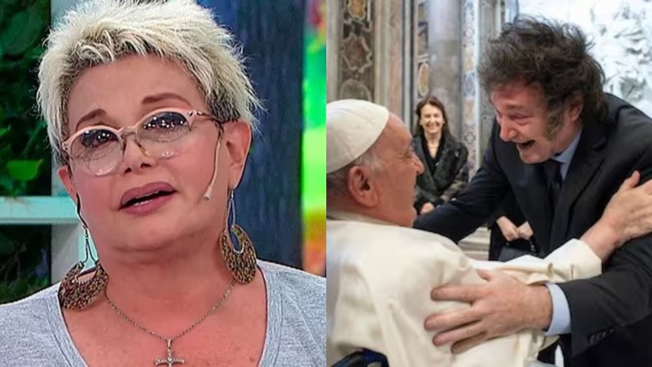 milei papa carmen barbieri