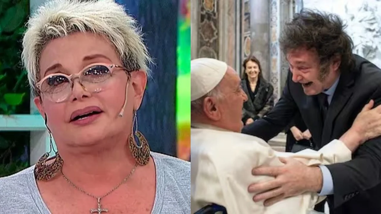 milei papa carmen barbieri