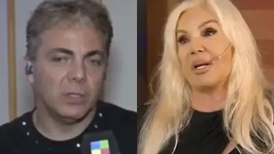 Cristian Castro enojado con Susana Giménez Cristian Castro enojado con Susana Giménez