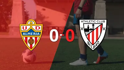 Sin muchas emociones, Almería y Athletic Bilbao empataron 0-0 Sin muchas emociones, Almería y Athletic Bilbao empataron 0-0