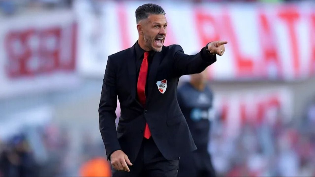 Martín Demichelis River Plate Claudio "Diablito" Echeverri Pablo Solari