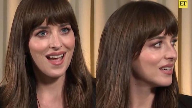 Dakota Johnson enfrenta un terremoto en plena entrevista: la actriz de Madame Web se vuelve viral