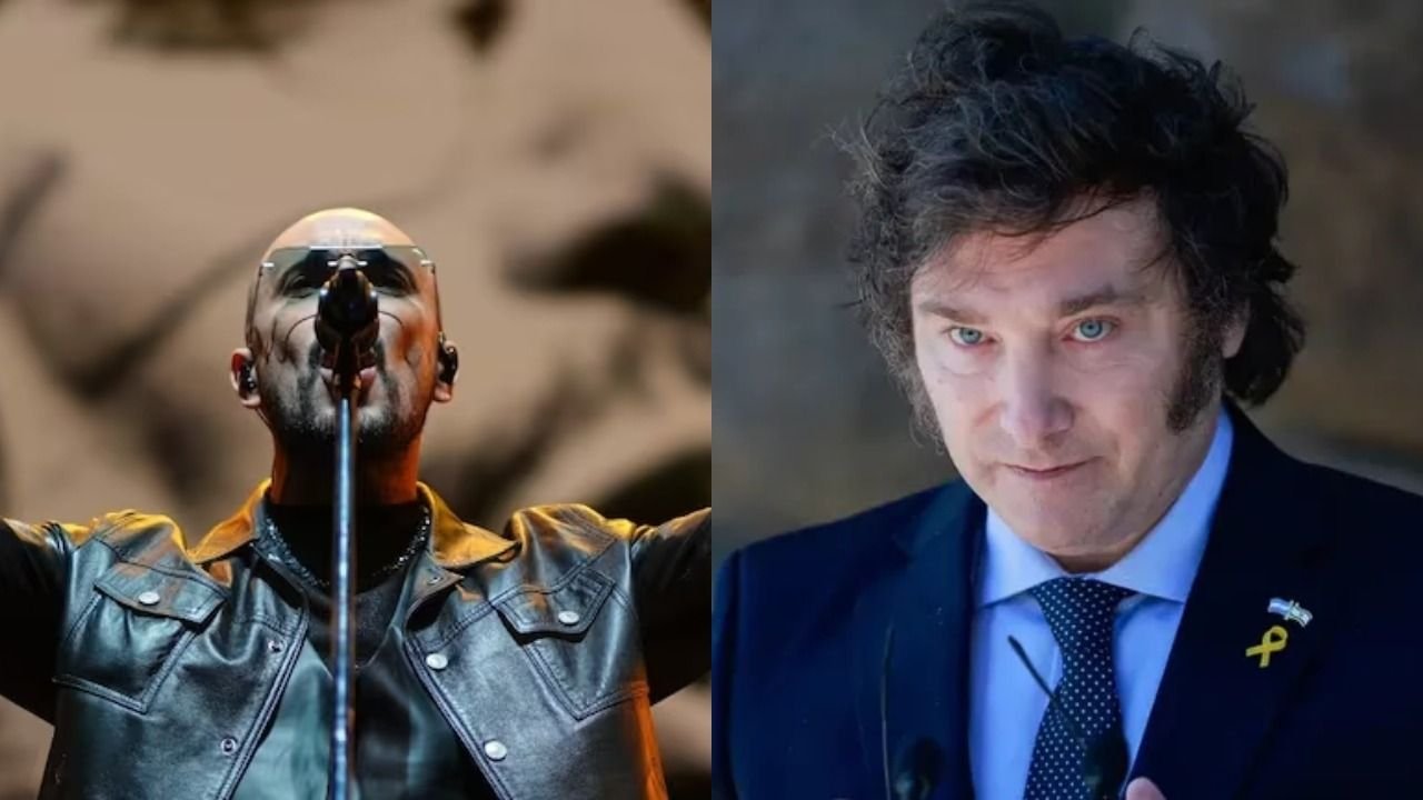 Abel Pintos y Javier Milei