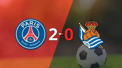 PSG venció a Real Sociedad en el duelo de ida PSG venció a Real Sociedad en el duelo de ida