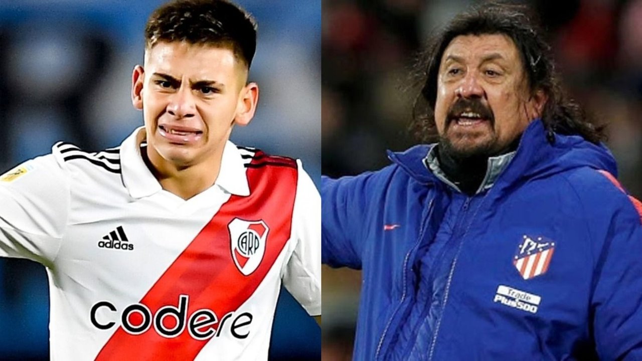 River Plate, Claudio Diablito Echeverri, Mono Burgos. 
