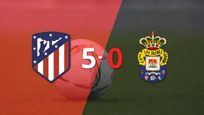 Goleada de Atlético de Madrid a UD Las Palmas con doblete de Marcos Llorente incluído Goleada de Atlético de Madrid a UD Las Palmas con doblete de Marcos Llorente incluído