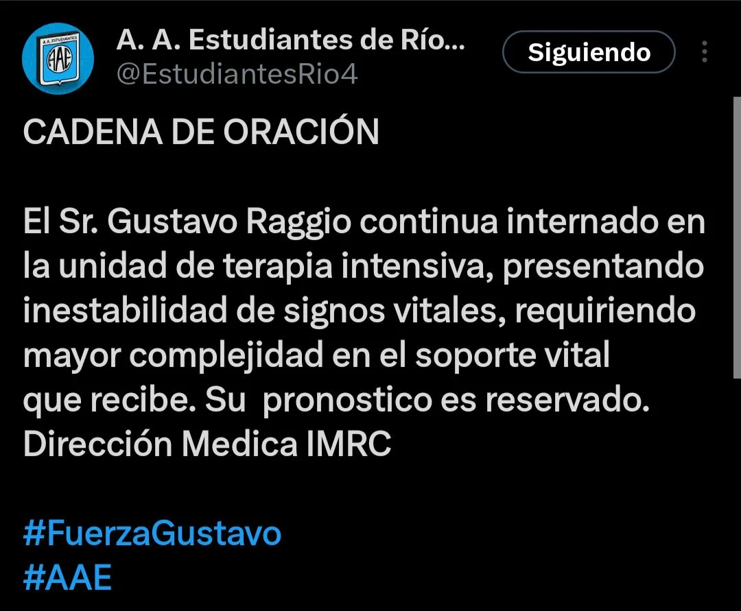 Estudiantes de Río Cuarto Gustavo Raggio Ascenso