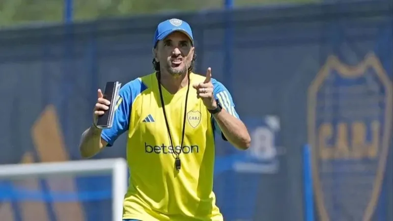 Boca Juniors Diego Martínez Jabes Saralegui