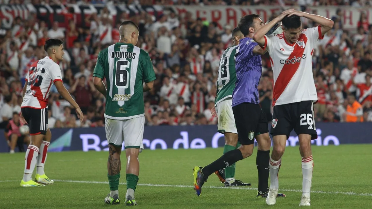 River igualó ante Banfield que contó con un Barovero inspirado