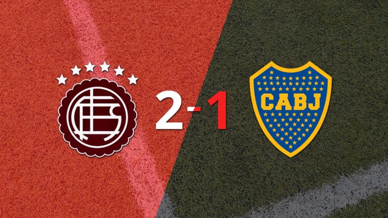Lanús derrotó 2-1 en casa a Boca Juniors